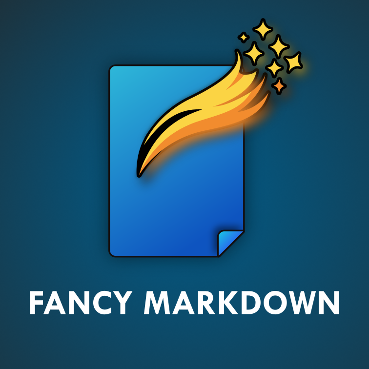 Fancy Markdown Logo